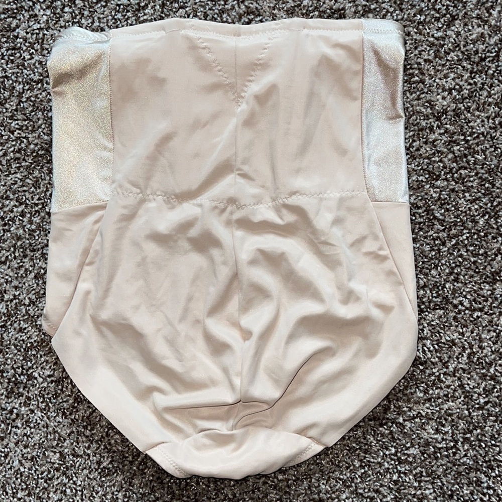 NEW!! Naomi &Nicole nude Back magic high waist brief sz 2x shape wear - Picture 2 of 5